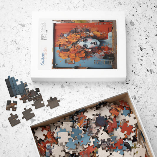 Graffiti Wanderer puzzle | Boho Jigsaw Collection | 500-piece Puzzle | Boho | jigsaw puzzle | games