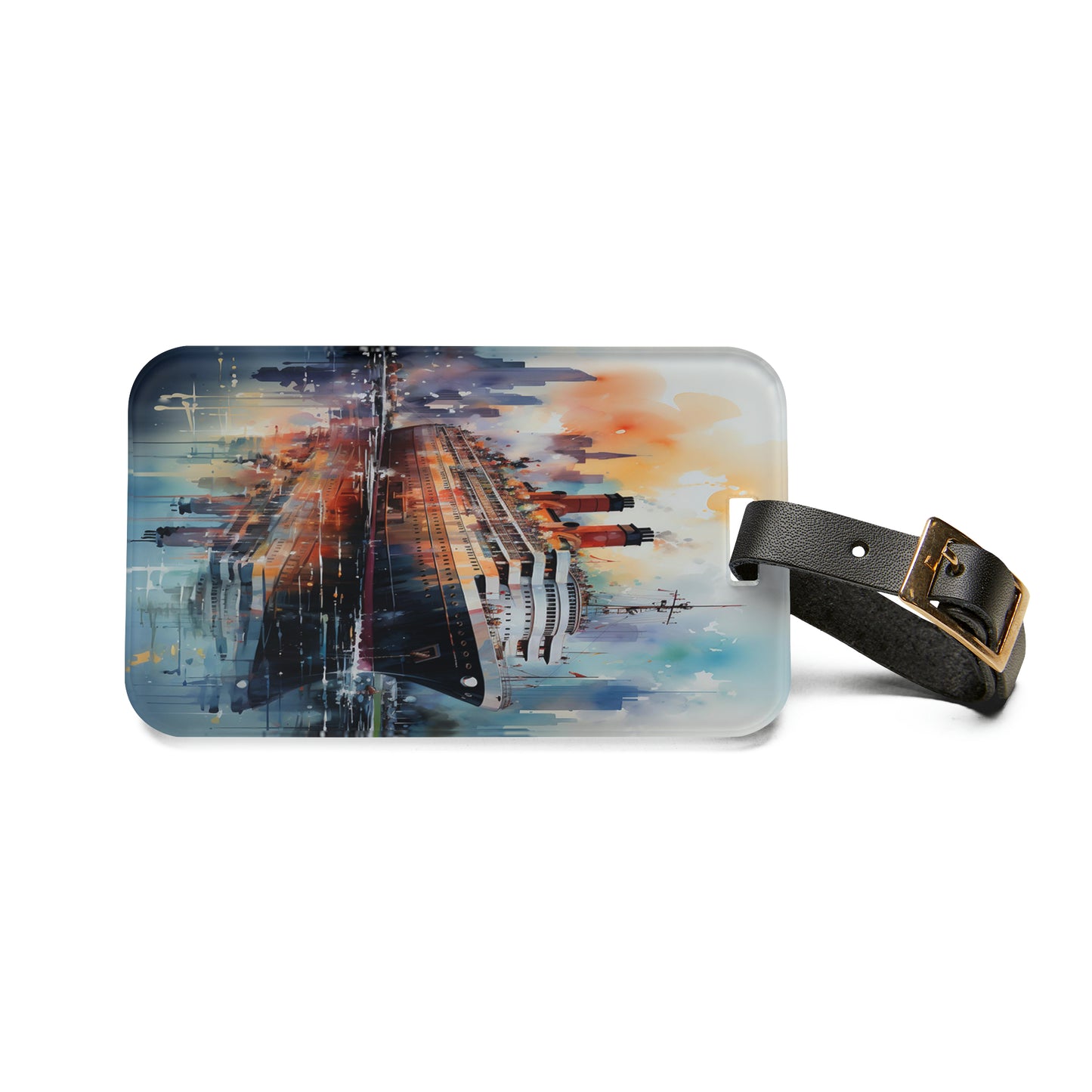 Ocean Odyssey Luggage Tag | Artistic Journey Collection | Christmas Vacation | Luggage Tags | Travel Tags