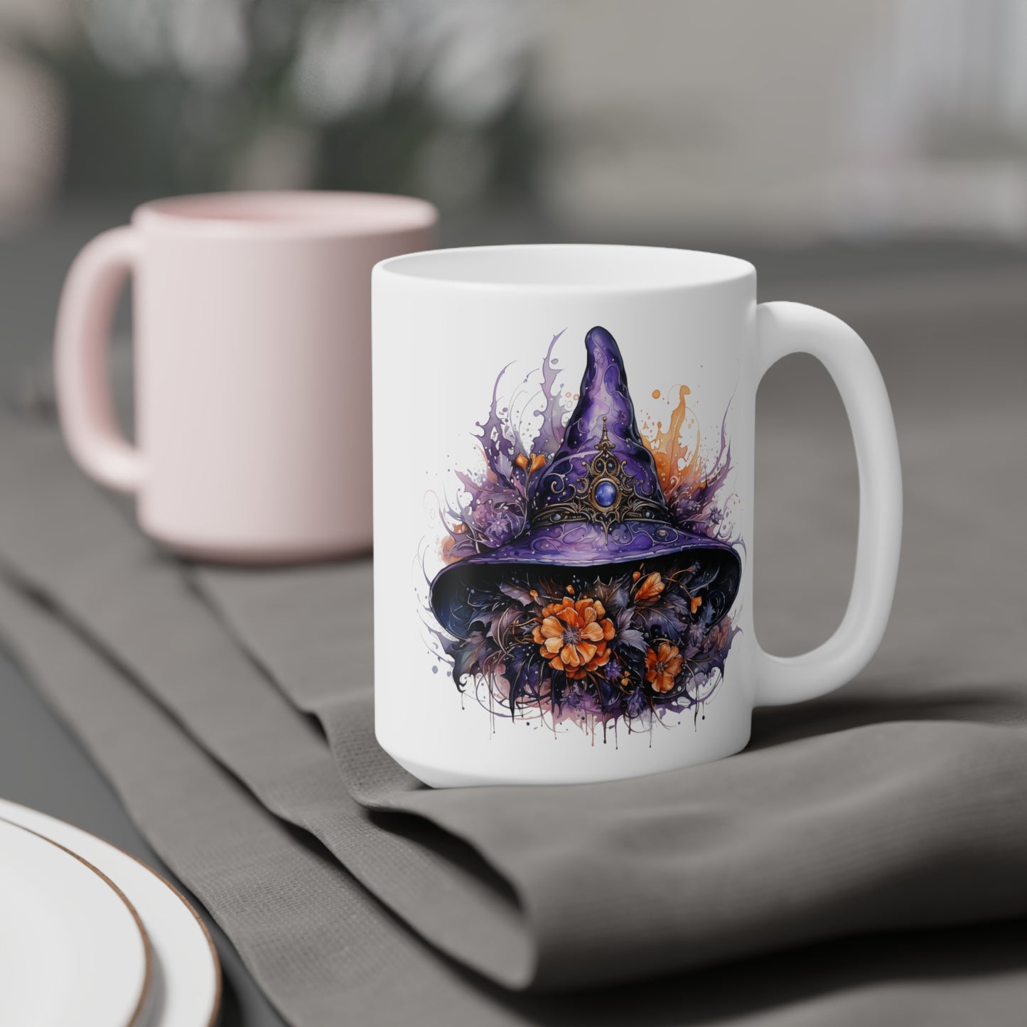 Halloween Witch's Hat #8 Ceramic Mugs (11oz\15oz\20oz)