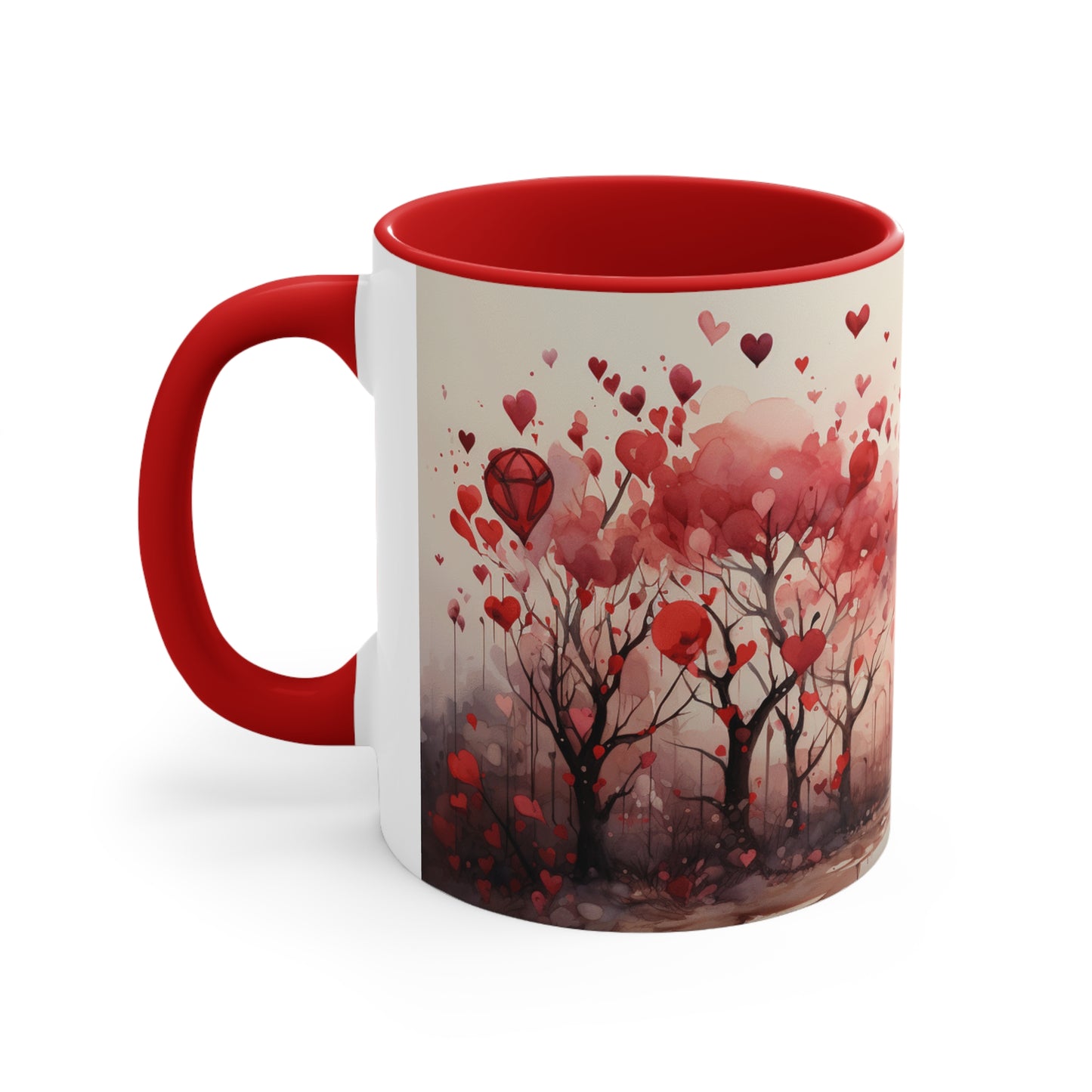 Whispers of Love mug, Valentine's Day, Accent Coffee Mug, 11oz mug, valentines gift, gift for her, be mine, heart mug, love you, couples