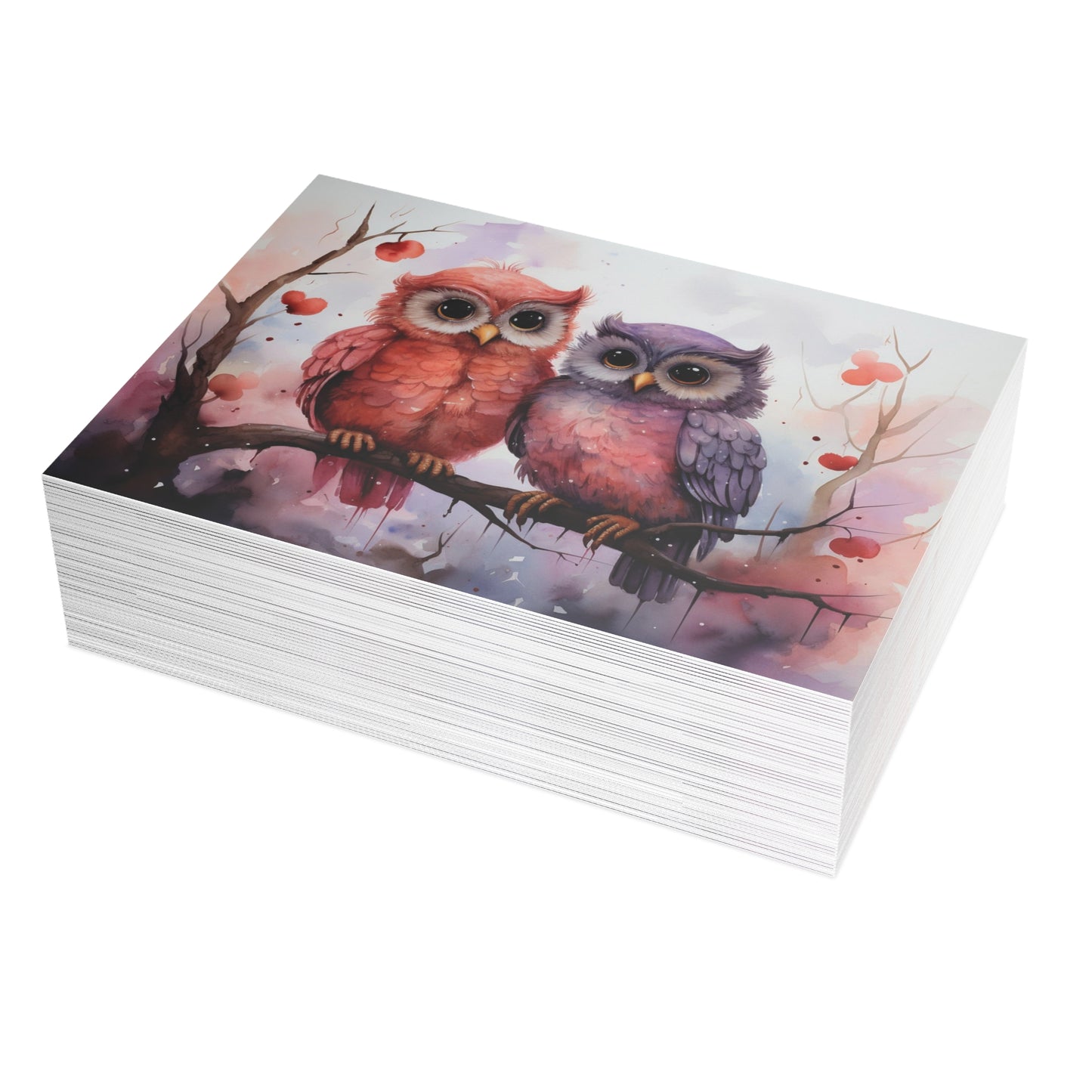 Owl Love You, Valentine's Day cards, Postcard Bundles, be my valentine, gift for her, gift for teacher, gift for coworker, couples