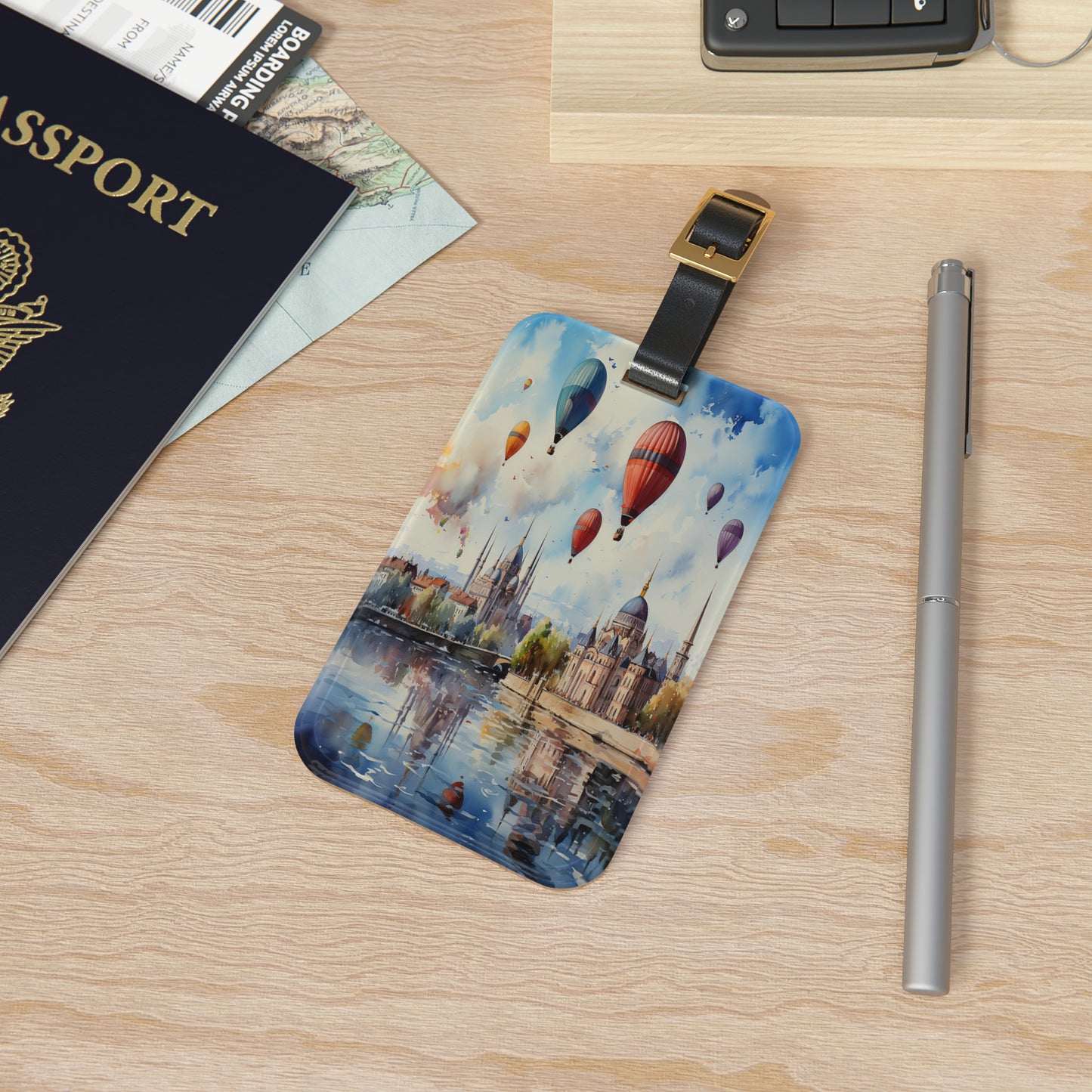 Cappadocia Skies Luggage Tag | Artistic Journey Collection | Christmas Vacation | Luggage Tags | Travel Tags