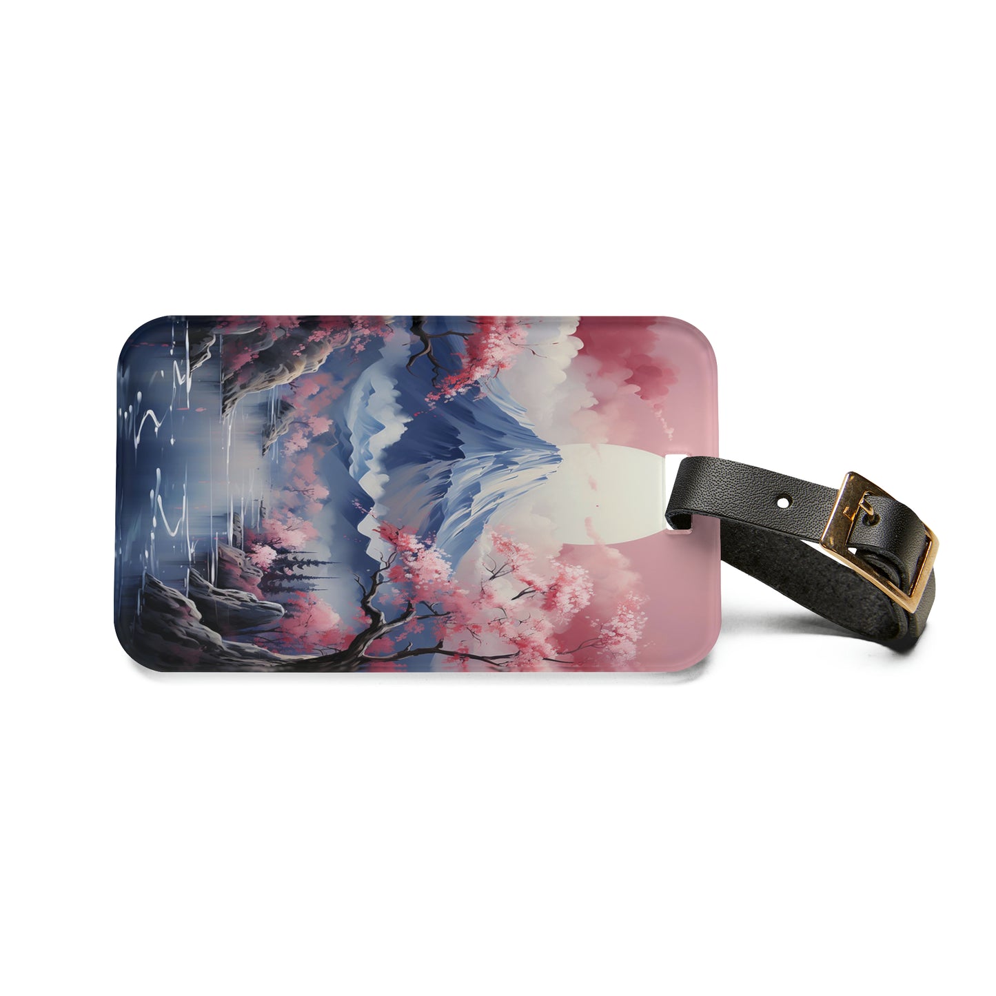 Sakura Serenity Luggage Tag | Artistic Journey Collection | Christmas Vacation | Luggage Tags | Travel Tags