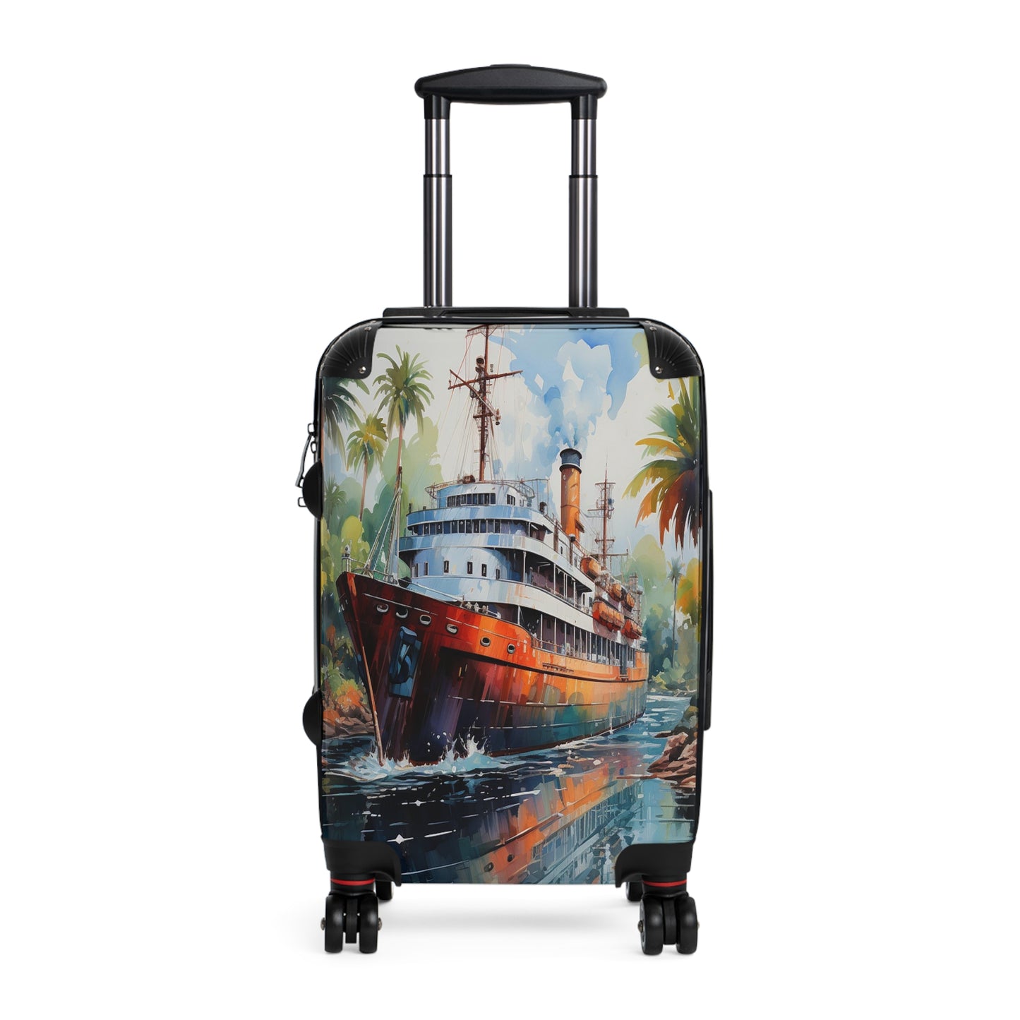 Tropical Voyage Luggage | Nautical Escape Collection | Christmas vacation | Travel Luggage | Suitcase | Cruise