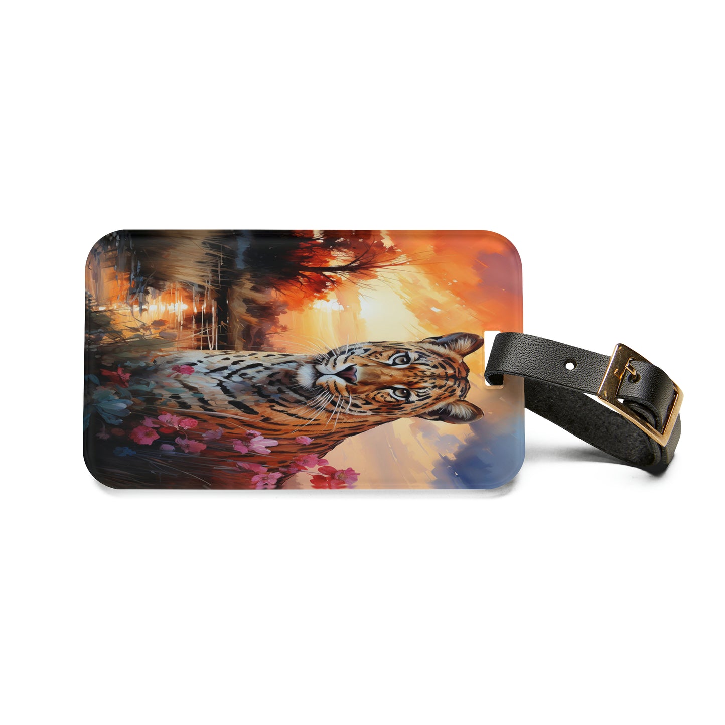 Exotic Escape Luggage Tag | Artistic Journey Collection | Christmas Vacation | Luggage Tags | Travel Tags