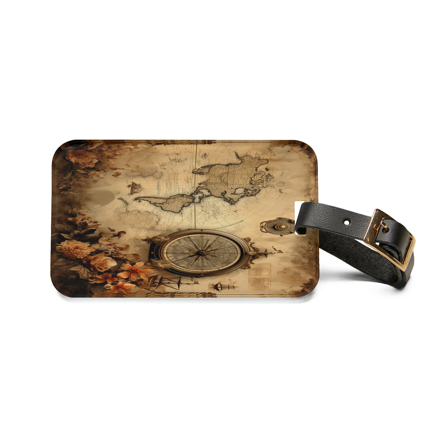 Victorian Voyager Luggage Tag | Artistic Journey Collection | Christmas Vacation | Luggage Tags | Travel Tags