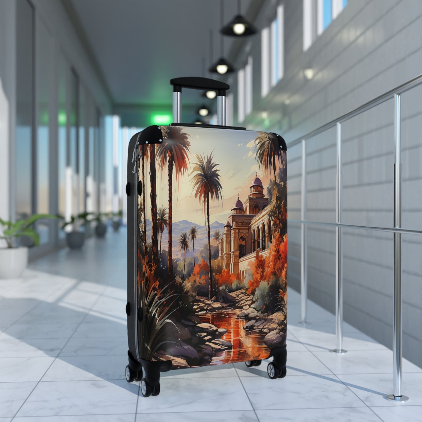 Egyptian Oasis Luggage | Egypt | Travel Luggage | Christmas vacation | Unique Christmas gift | Suitcase