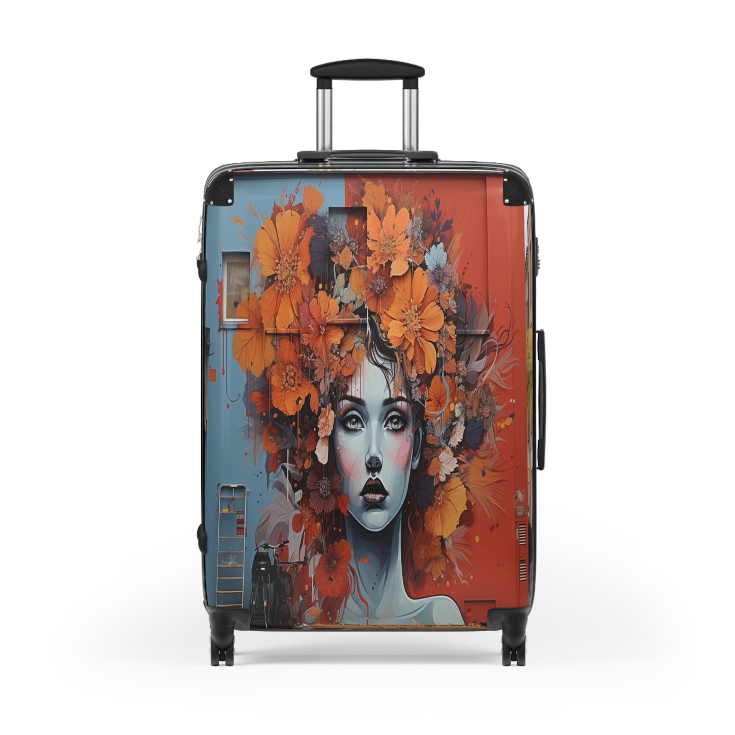 Graffiti Wanderer Luggage | Hippie Trip Collection | Christmas vacation | Travel Luggage | Suitcase | Boho | Retro