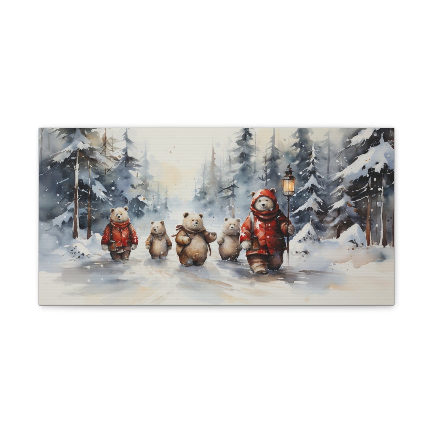 Polar Adventures | Frosty Friendship Collection | Holiday decor | Christmas Wall Art | Retro Art | Christmas