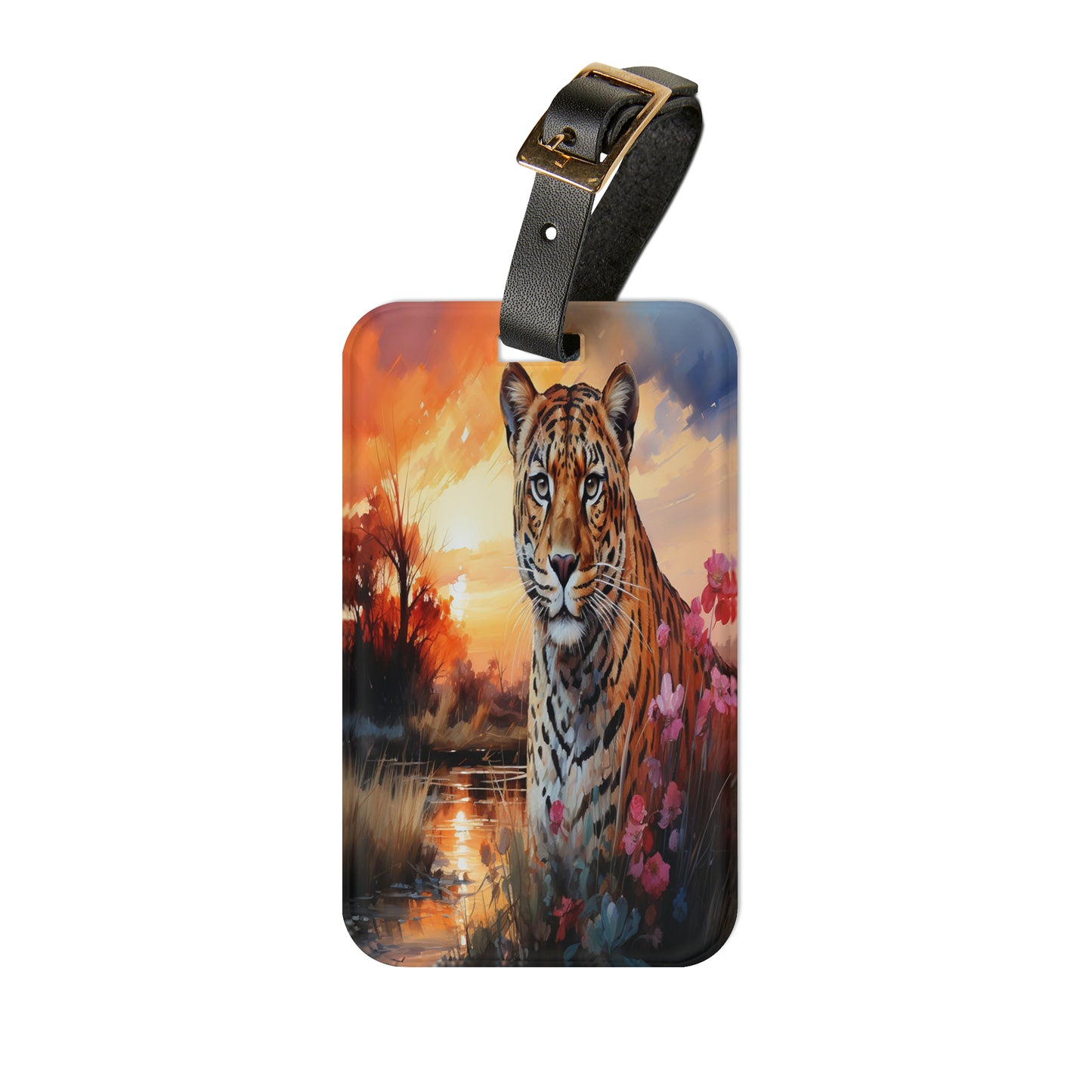 Exotic Escape Luggage Tag | Artistic Journey Collection | Christmas Vacation | Luggage Tags | Travel Tags