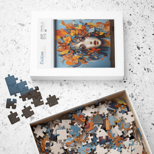 Boho Street Canvas puzzle | Boho Jigsaw Collection | 500-piece Puzzle | Boho | jigsaw puzzle | games