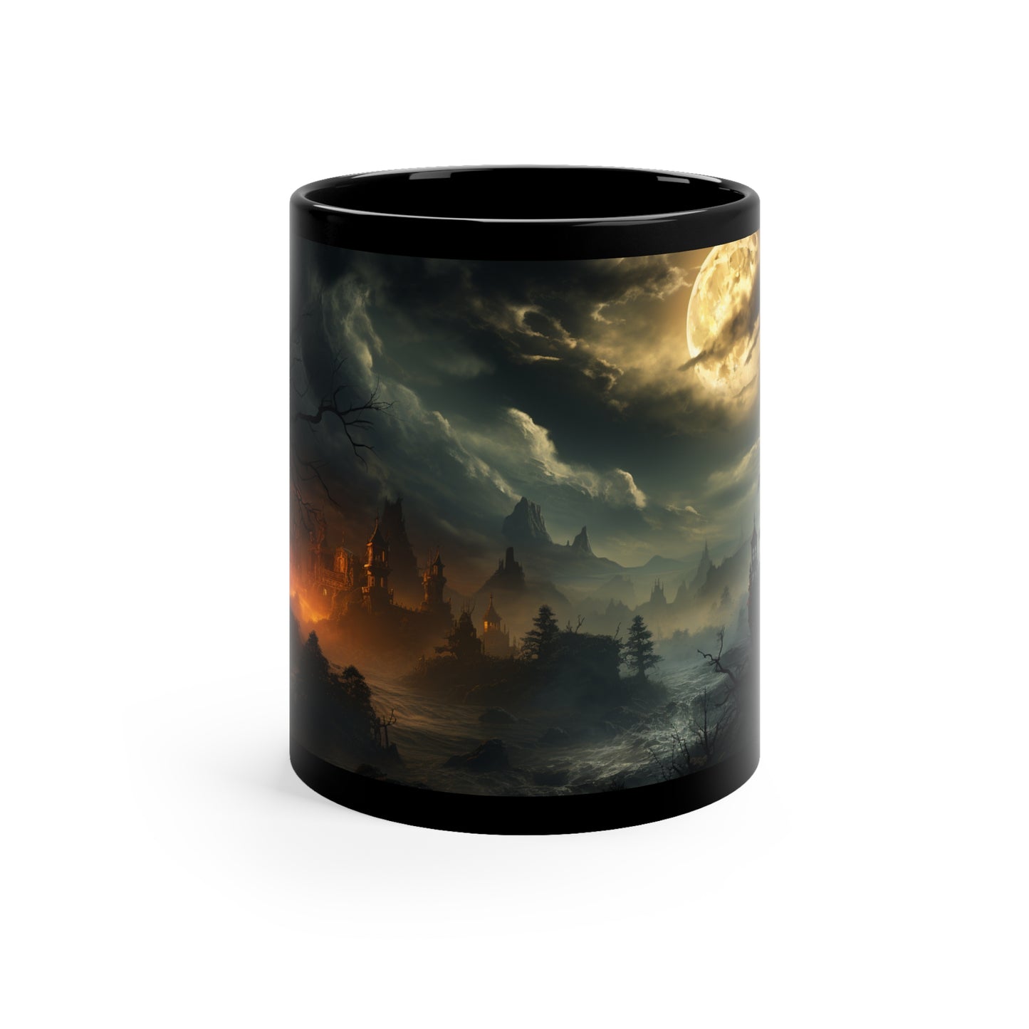 Halloween Witches #2 11oz Black Mug