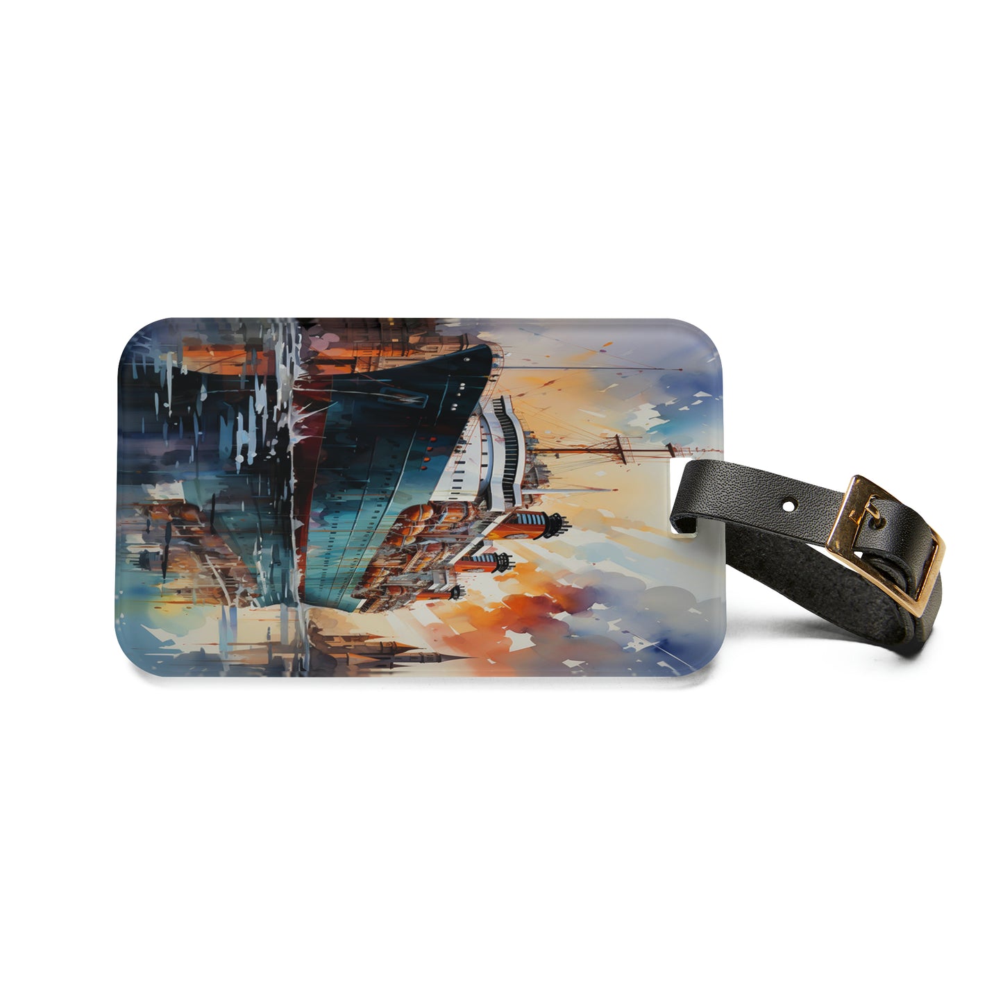 Seafarer's Dream Luggage Tag | Artistic Journey Collection | Christmas Vacation | Luggage Tags | Travel Tags