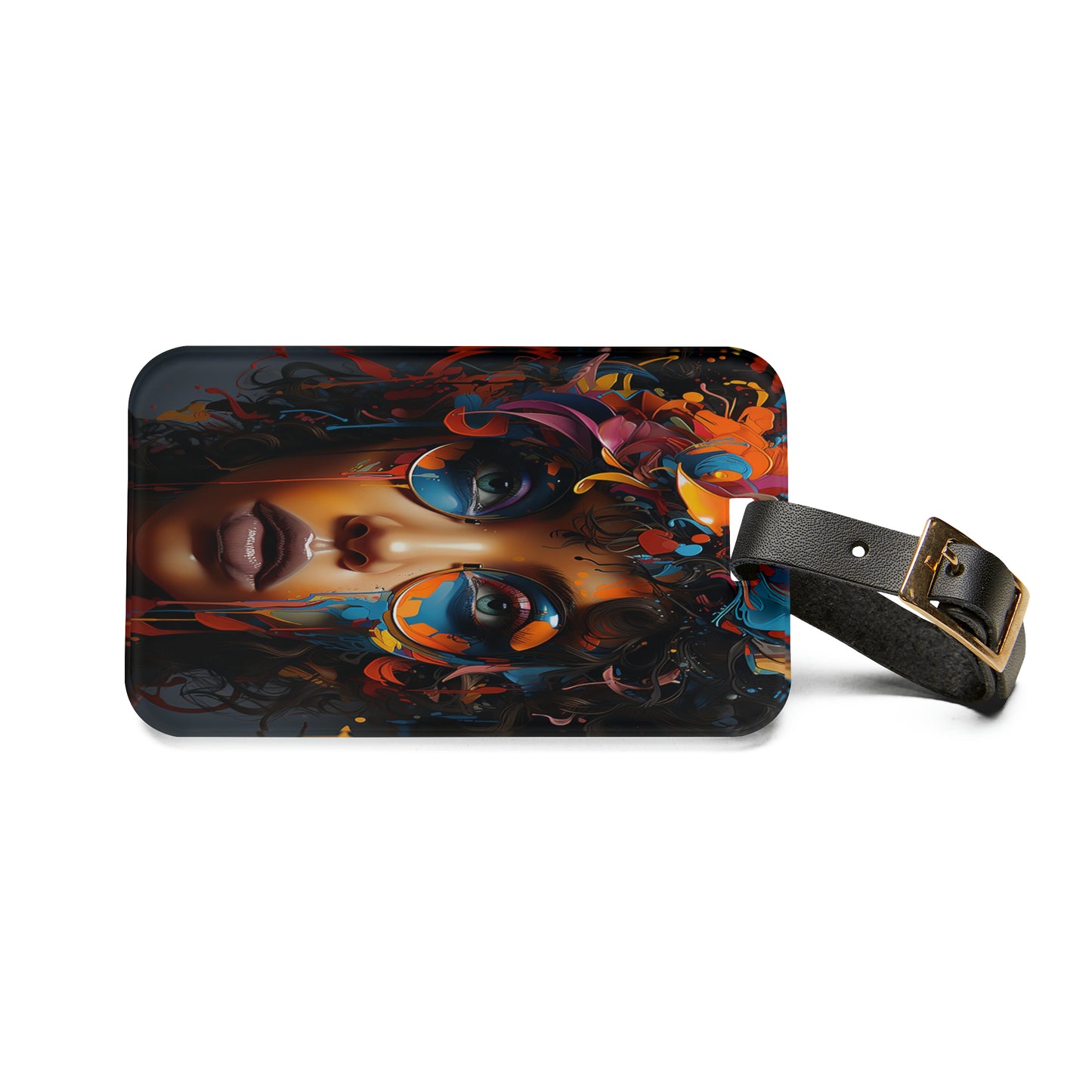 Artistic Odyssey Luggage Tag | Artistic Journey Collection | Christmas Vacation | Luggage Tags | Travel Tags