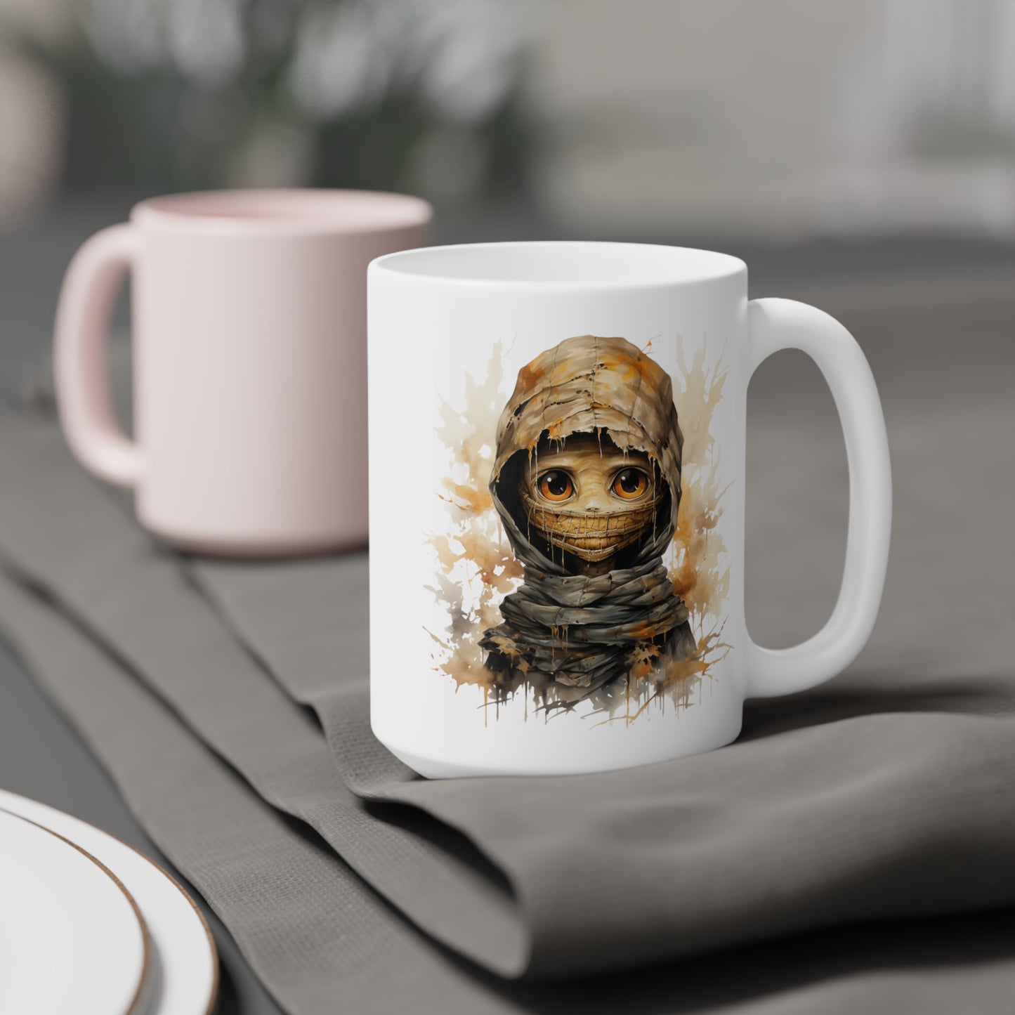 Halloween Mummy Ceramic Mugs (11oz\15oz\20oz)