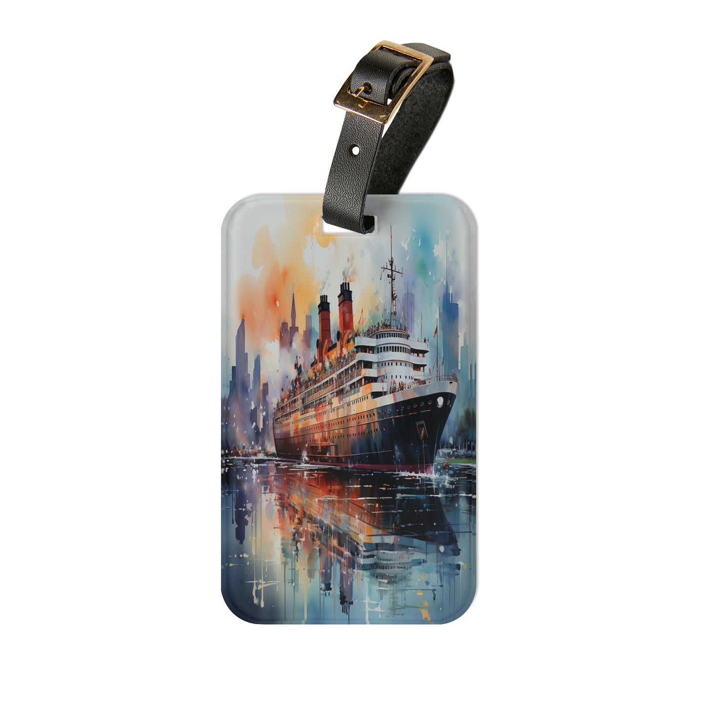 Ocean Odyssey Luggage Tag | Artistic Journey Collection | Christmas Vacation | Luggage Tags | Travel Tags