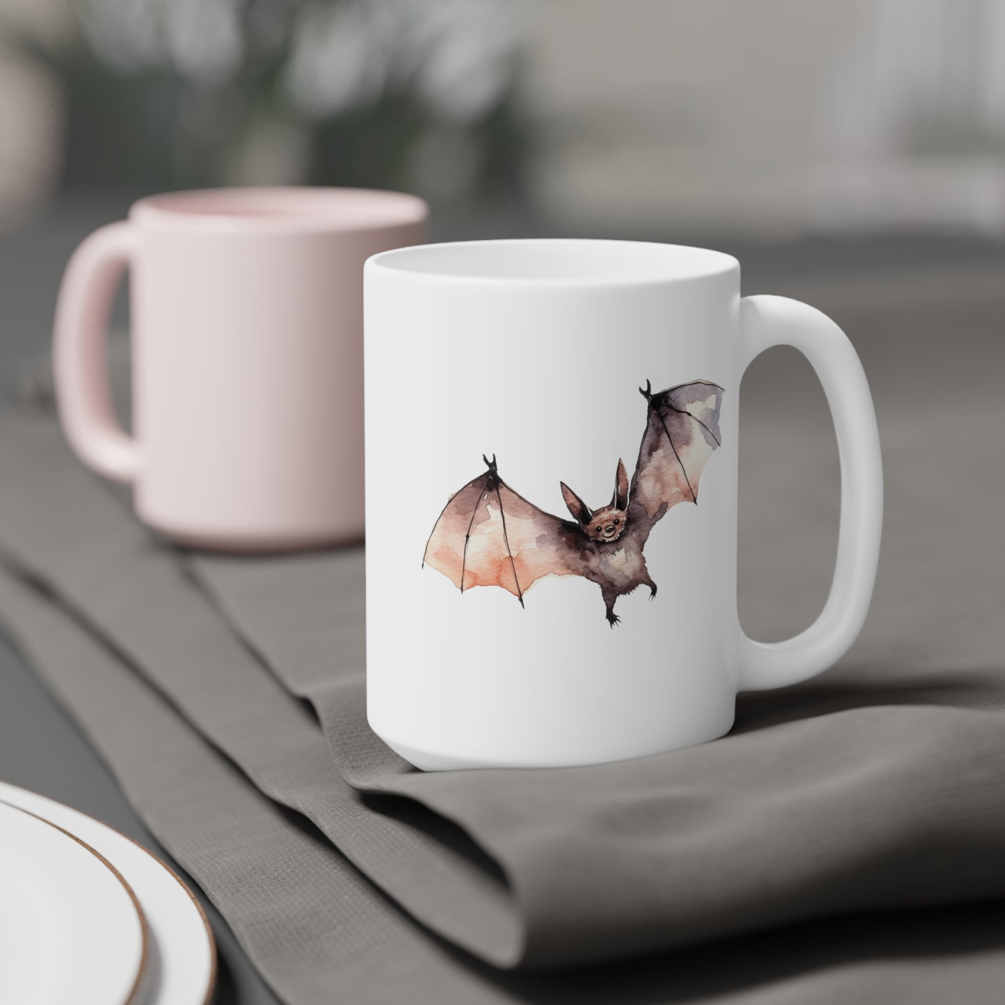 Happy Halloween Bat Ceramic Mugs (11oz\15oz\20oz)