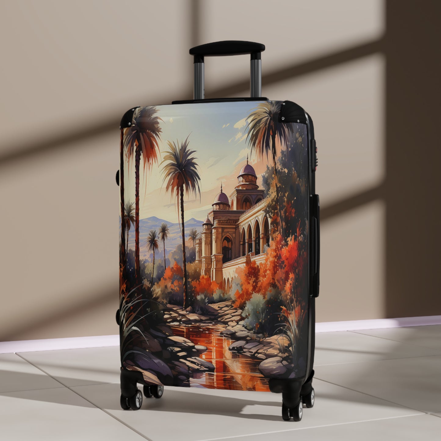 Egyptian Oasis Luggage | Egypt | Travel Luggage | Christmas vacation | Unique Christmas gift | Suitcase