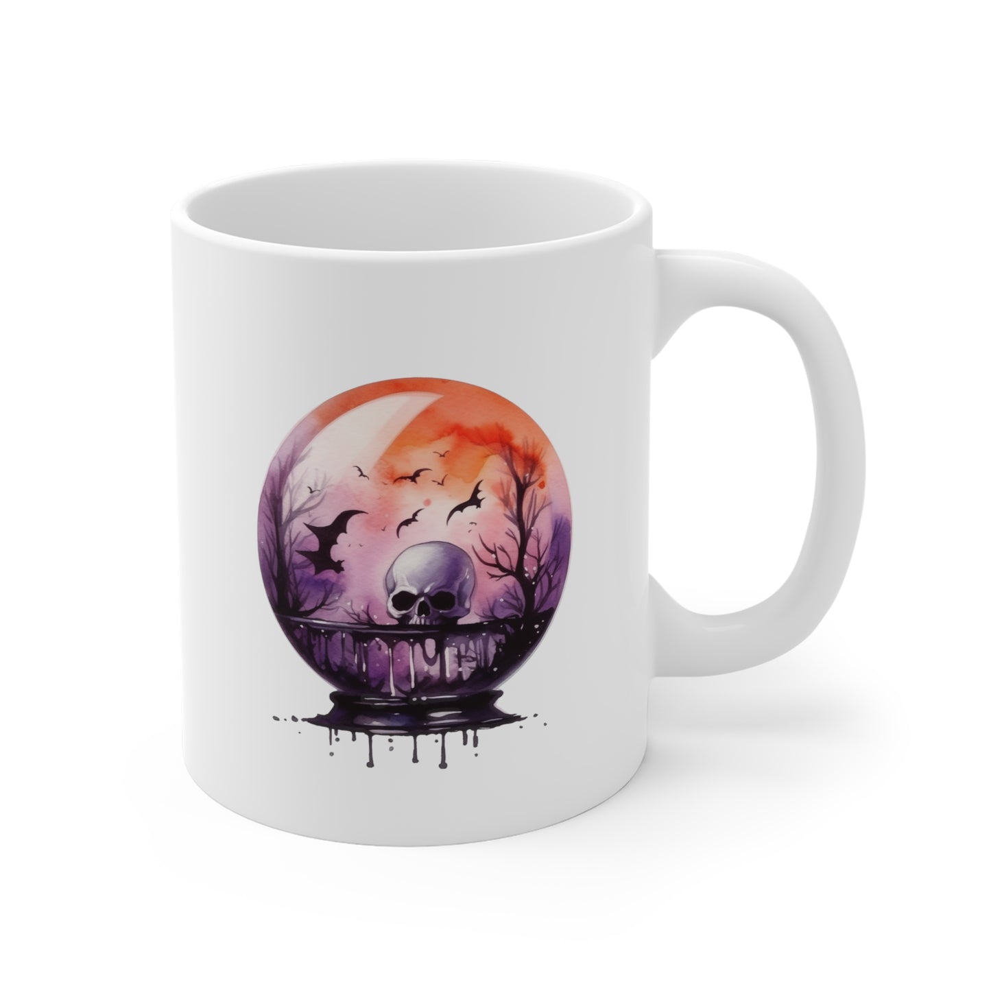 Halloween Crystal Ball Ceramic Mugs (11oz\15oz\20oz)