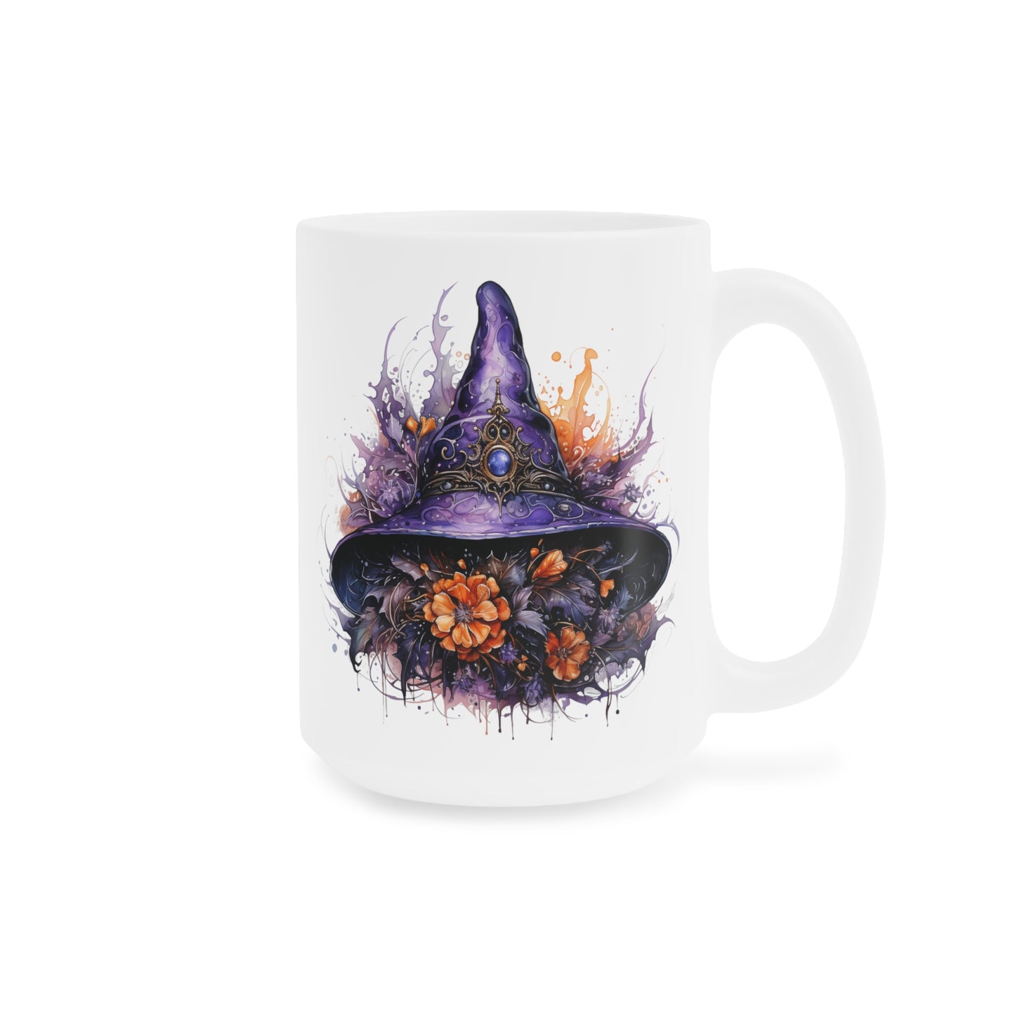 Halloween Witch's Hat #8 Ceramic Mugs (11oz\15oz\20oz)