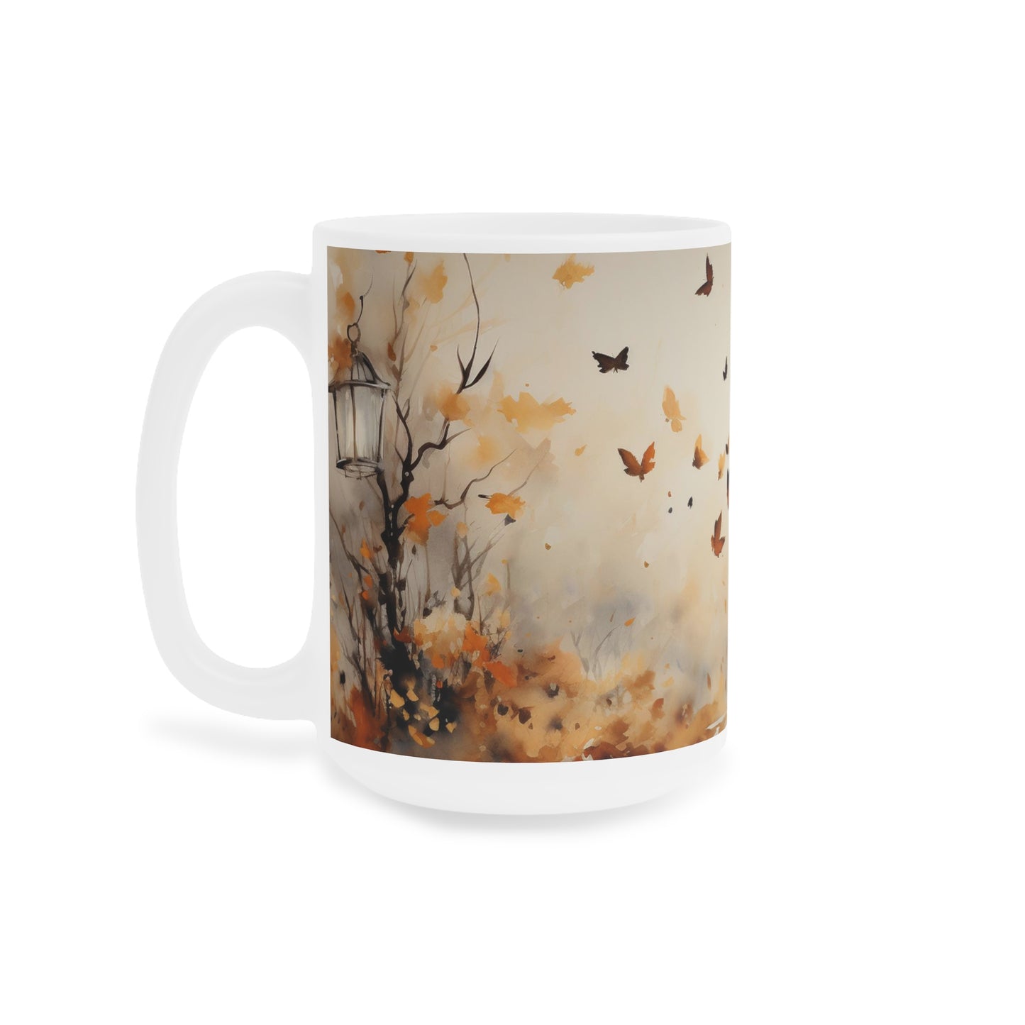 Sweet Girl | Autumn Fall Coffee Mug | Rustic Fall Mug | Watercolor Fall Mug