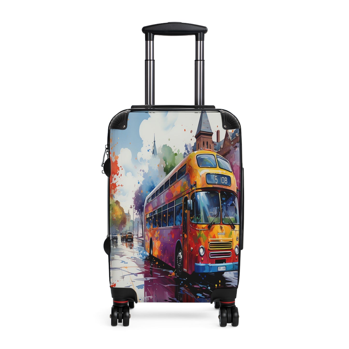 Double-Decker Adventure Luggage | Urban Voyager Collection | Christmas vacation | Travel Luggage | Suitcase | Double-decker travel