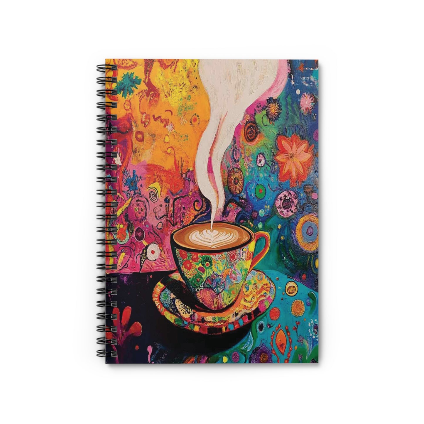 Hippie Bean Dreams | Journals | Morning Journaling | Spiral Notebook - Ruled Line | Devotional | Meditations