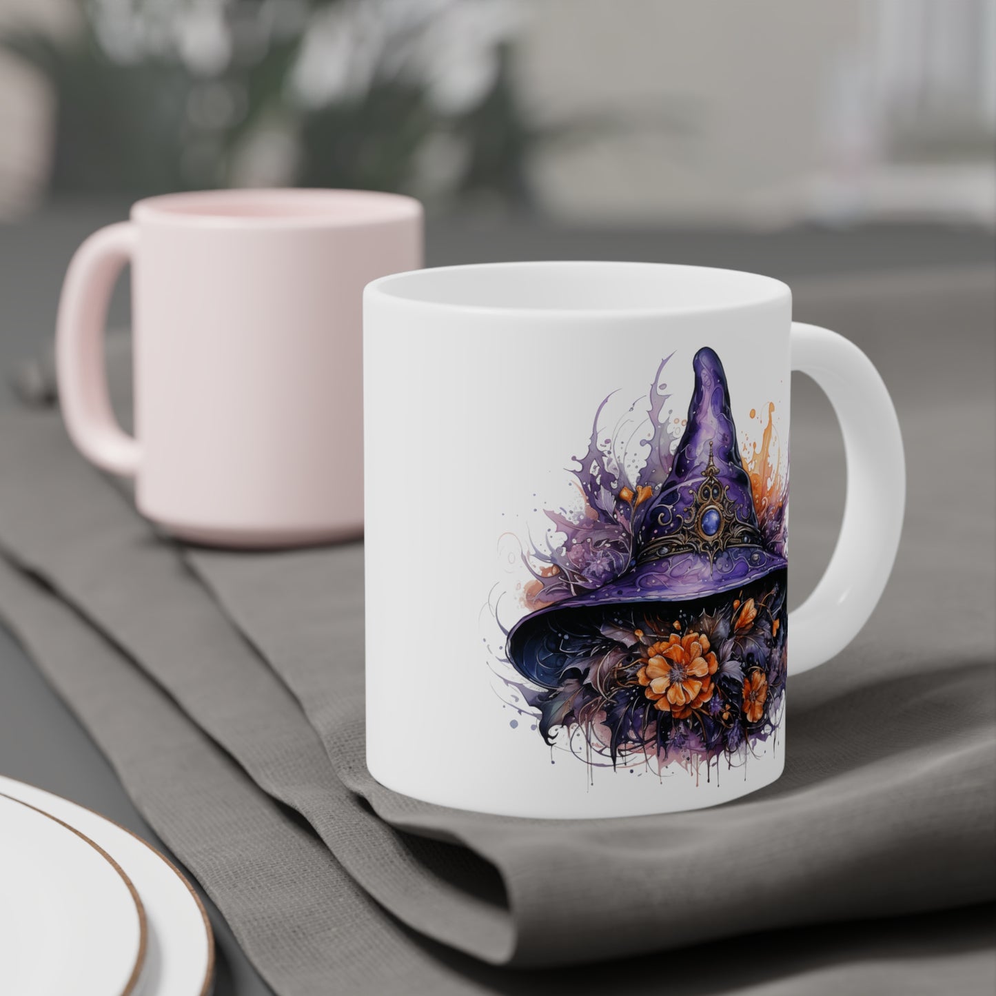 Halloween Witch's Hat #8 Ceramic Mugs (11oz\15oz\20oz)