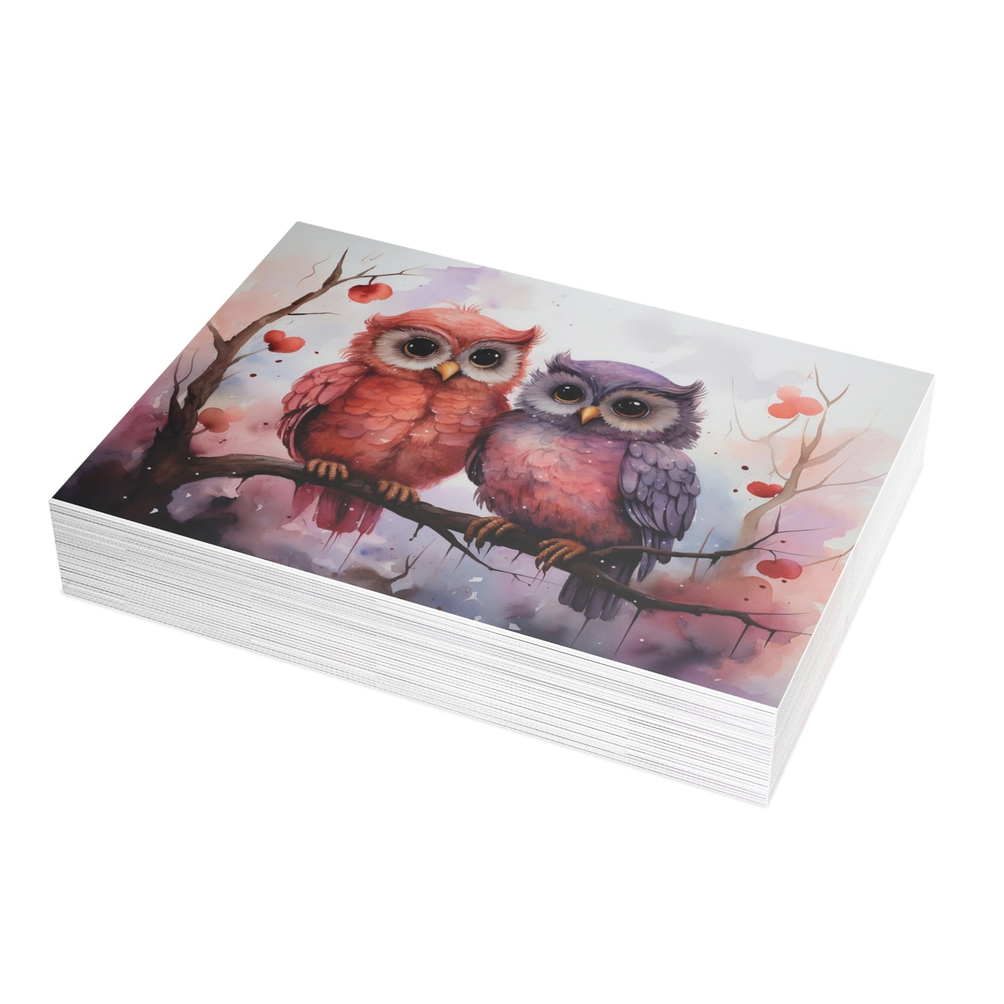 Owl Love You, Valentine's Day cards, Postcard Bundles, be my valentine, gift for her, gift for teacher, gift for coworker, couples