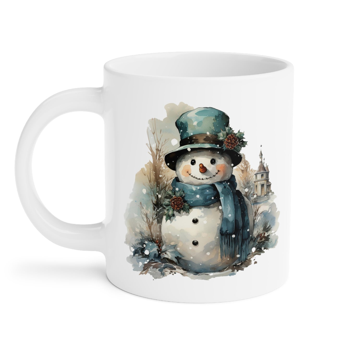 Snowy Delight | Christmas Coffee Mugs | Coffee Ceramic Mugs (11oz\15oz\20oz) | Coffee Mugs