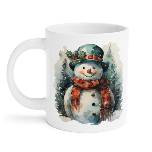 Frosty Faces | Christmas Coffee Mugs | Coffee Ceramic Mugs (11oz\15oz\20oz) | Coffee Mugs