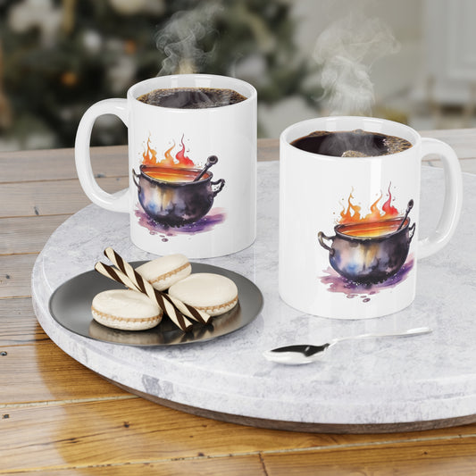 Halloween Cauldron Ceramic Mugs (11oz\15oz\20oz)