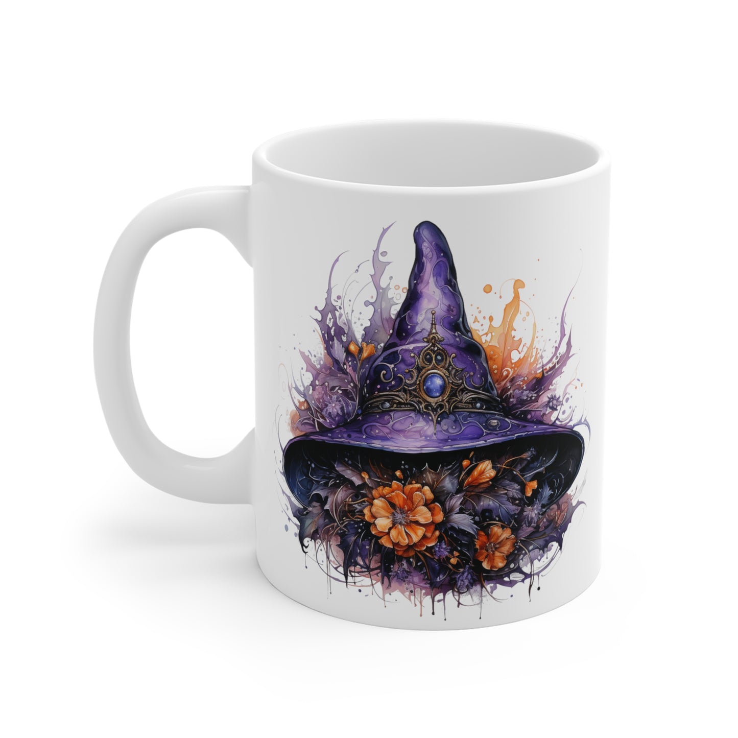 Halloween Witch's Hat #8 Ceramic Mugs (11oz\15oz\20oz)