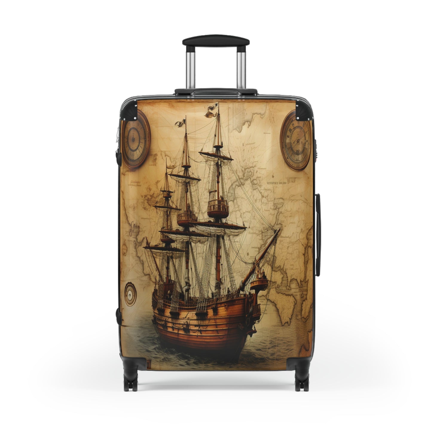 Antique Explorer Luggage | Explorer's Legacy Collection | Christmas vacation | Travel Luggage | Suitcase | Vintage Map