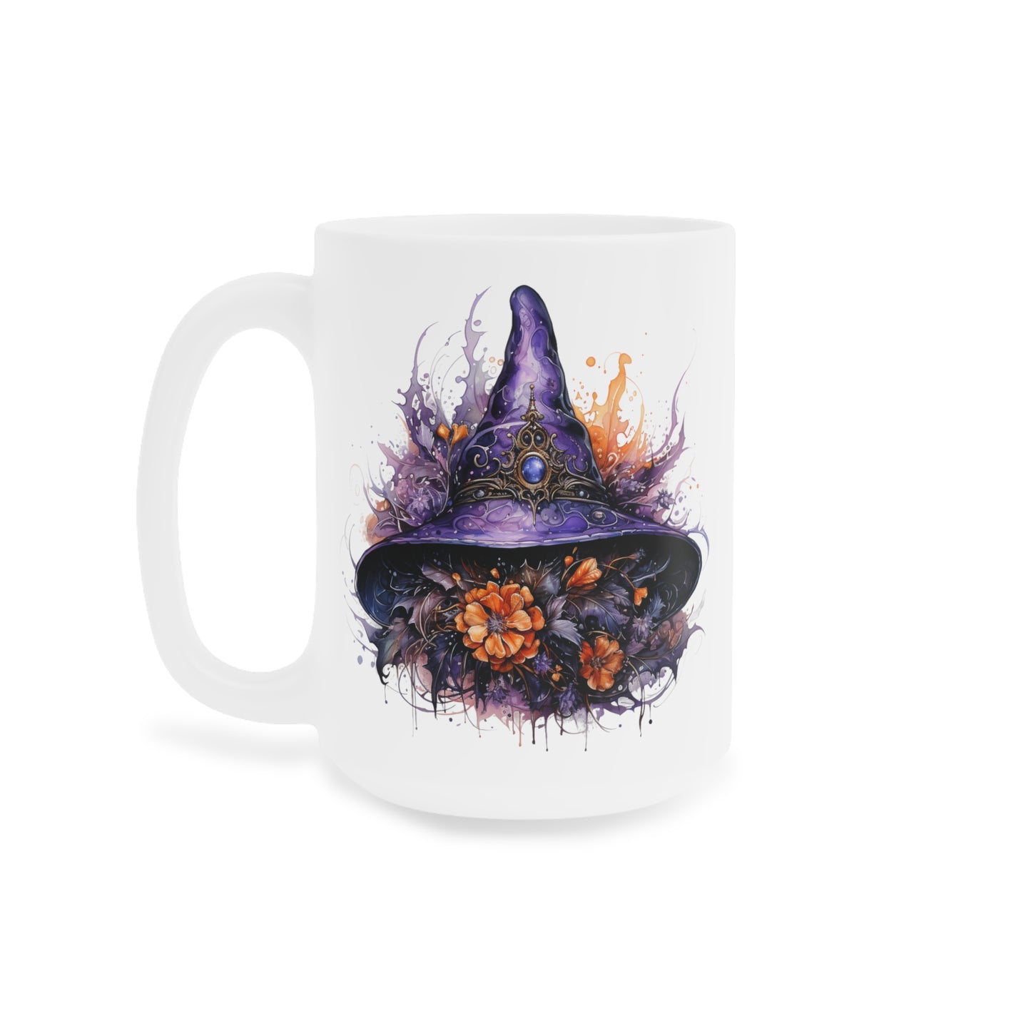 Halloween Witch's Hat #8 Ceramic Mugs (11oz\15oz\20oz)