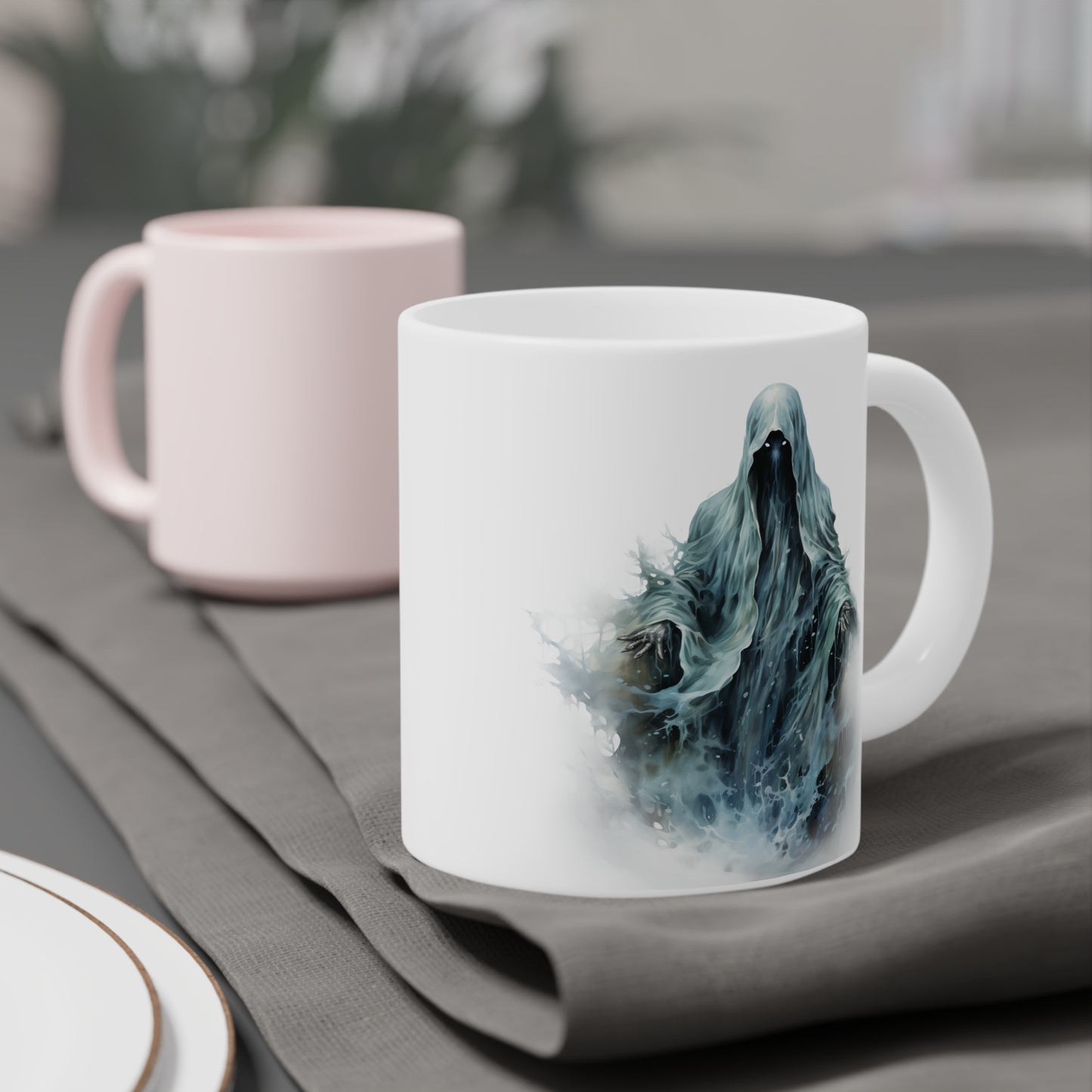 Halloween Ghost Spectre Ceramic Mugs (11oz\15oz\20oz)