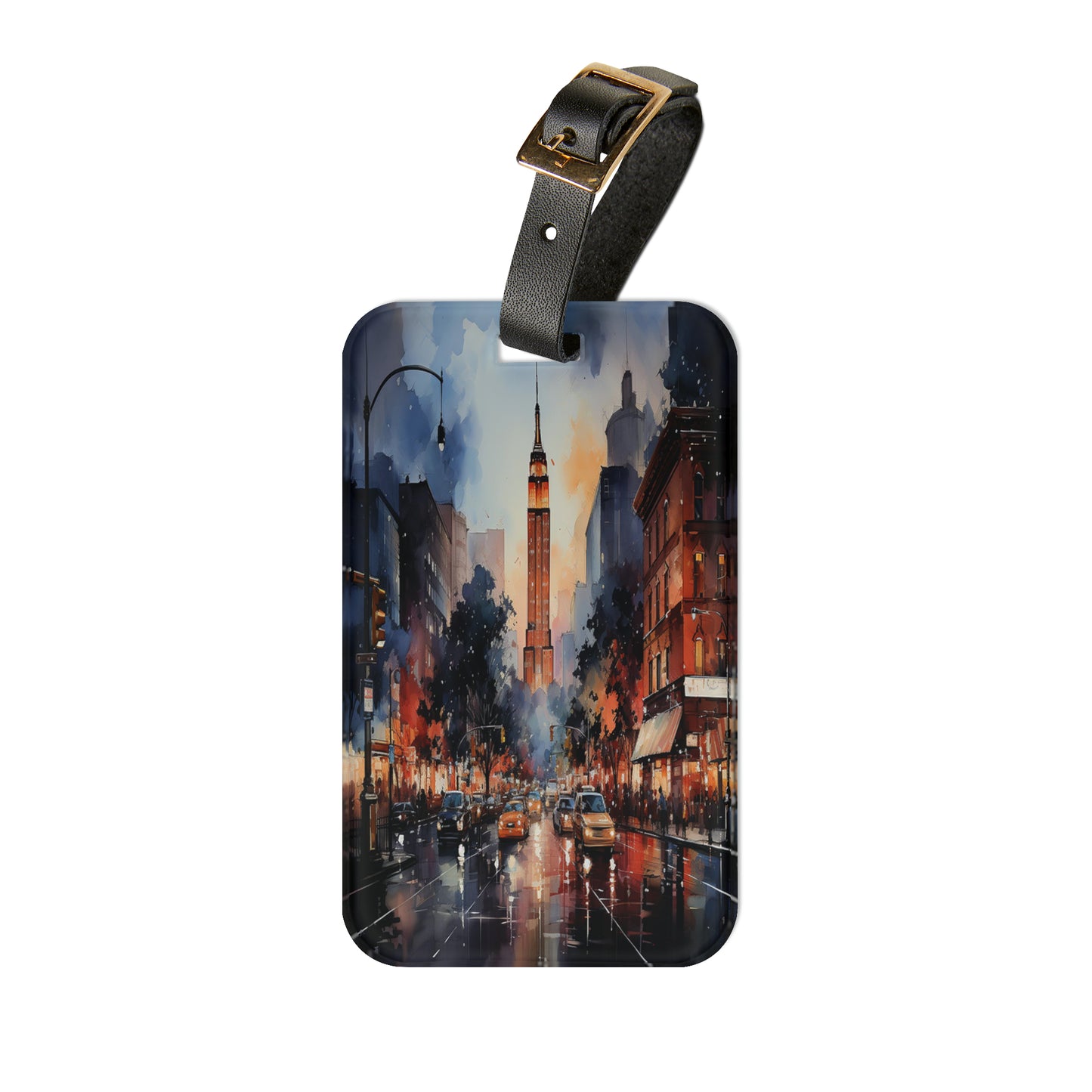 Empire State Wanderlust Luggage Tag | Artistic Journey Collection | Christmas Vacation | Luggage Tags | Travel Tags