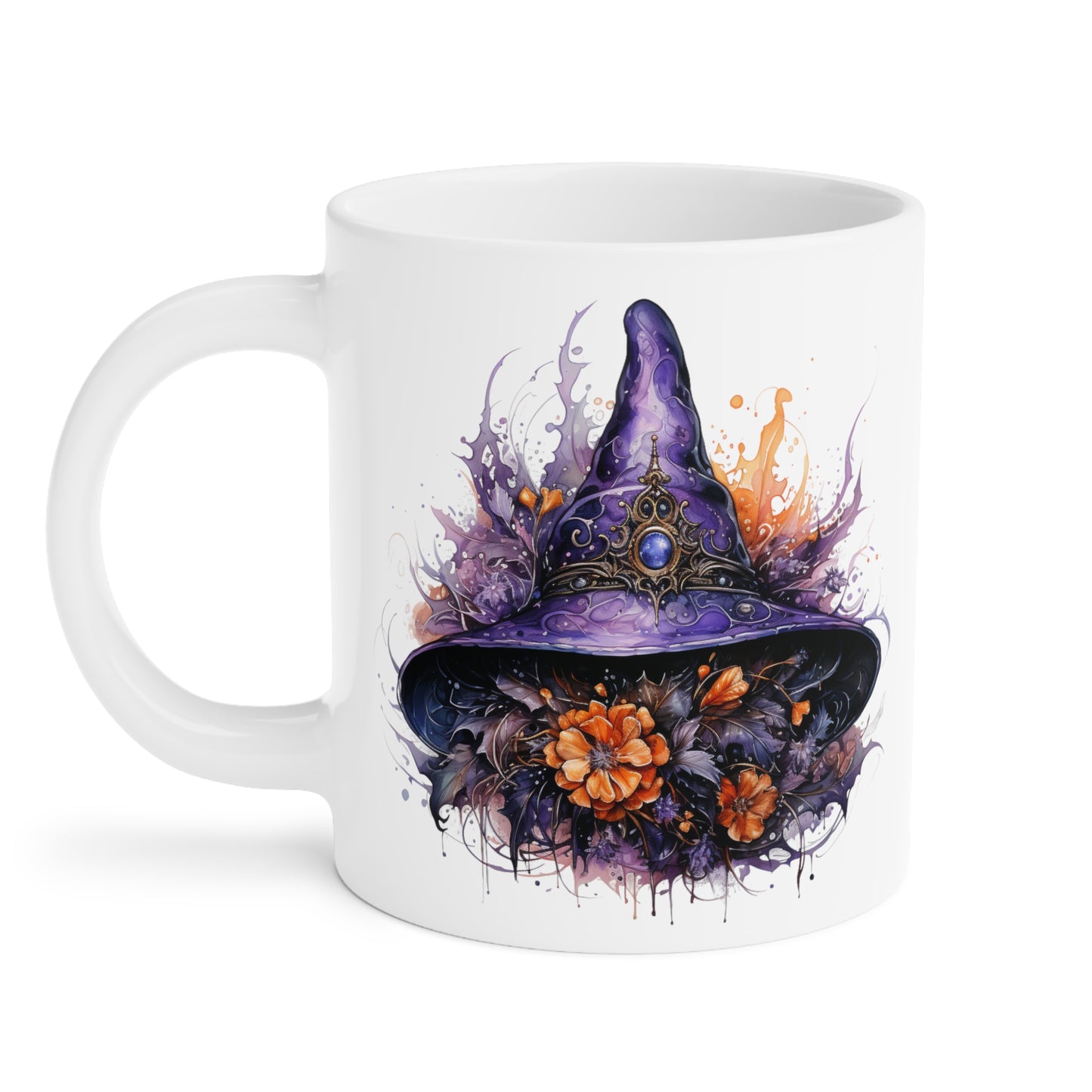 Halloween Witch's Hat #8 Ceramic Mugs (11oz\15oz\20oz)