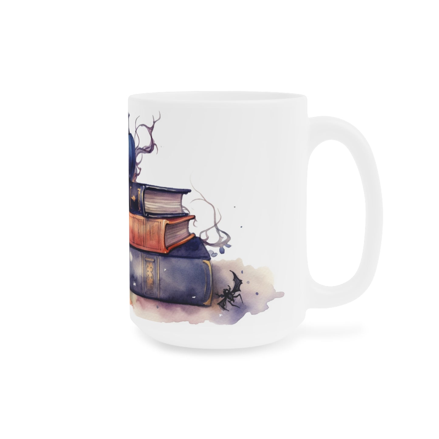 Halloween Spellbooks & Pumpkins Ceramic Mugs (11oz\15oz\20oz)