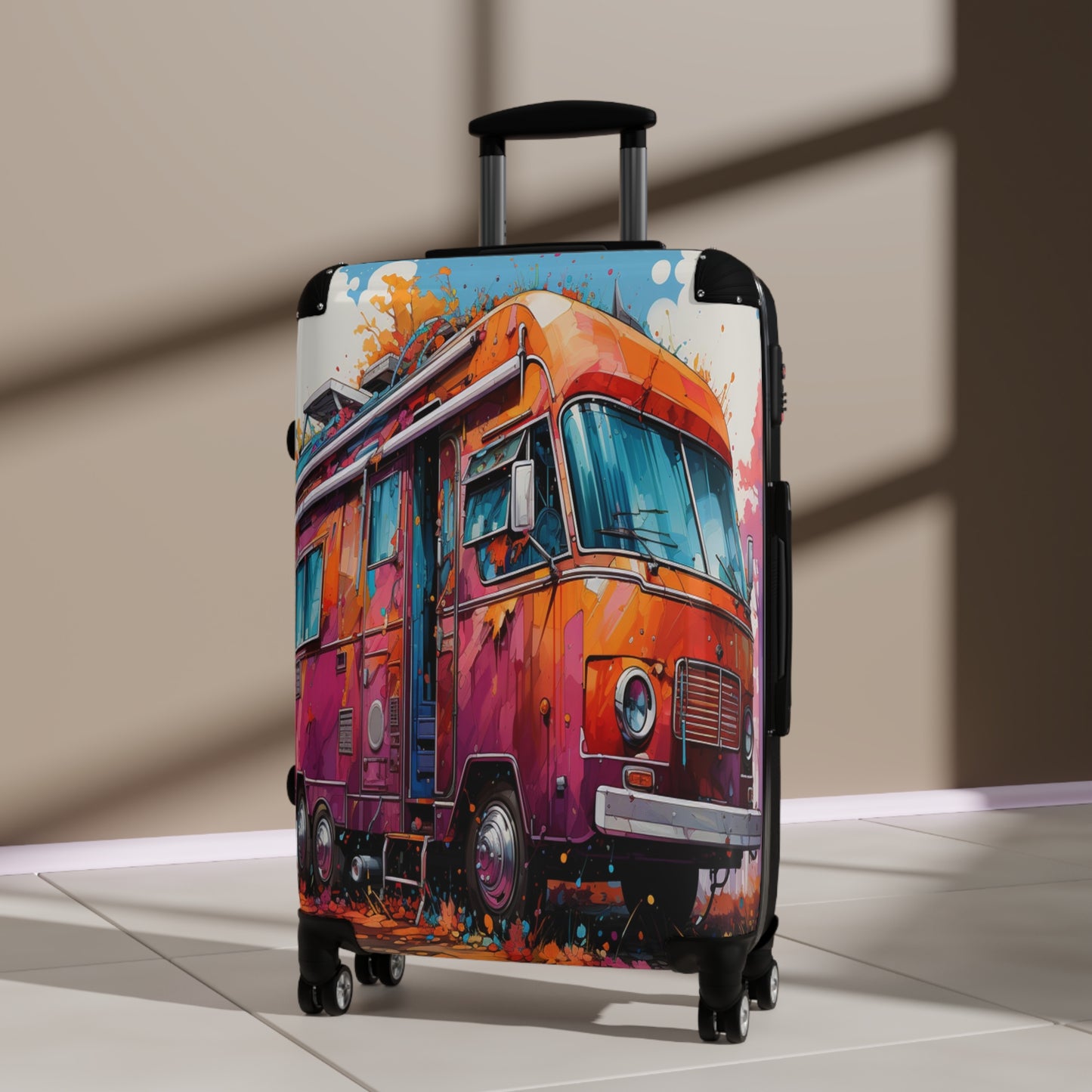 Boho Journey Luggage | Hippie Trip Collection | Christmas vacation | Travel Luggage | Suitcase | Boho | Retro