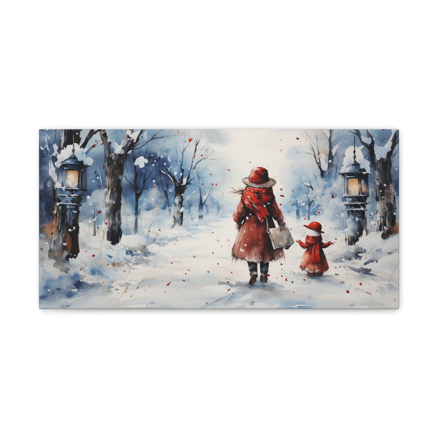 Frozen Friendship  | Frosty Friendship Collection | Holiday decor | Christmas Wall Art | Retro Art | Christmas