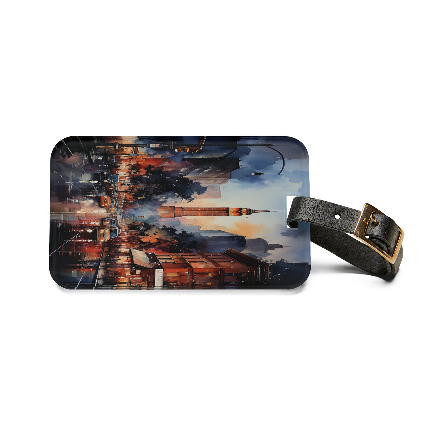 Empire State Wanderlust Luggage Tag | Artistic Journey Collection | Christmas Vacation | Luggage Tags | Travel Tags