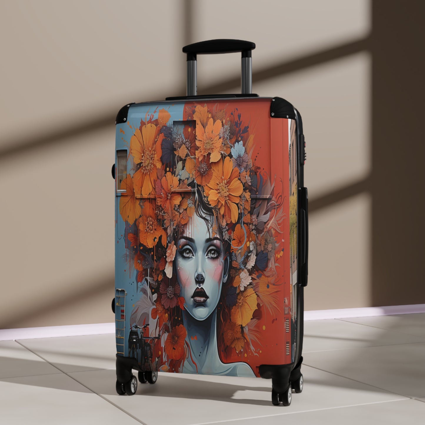 Graffiti Wanderer Luggage | Hippie Trip Collection | Christmas vacation | Travel Luggage | Suitcase | Boho | Retro