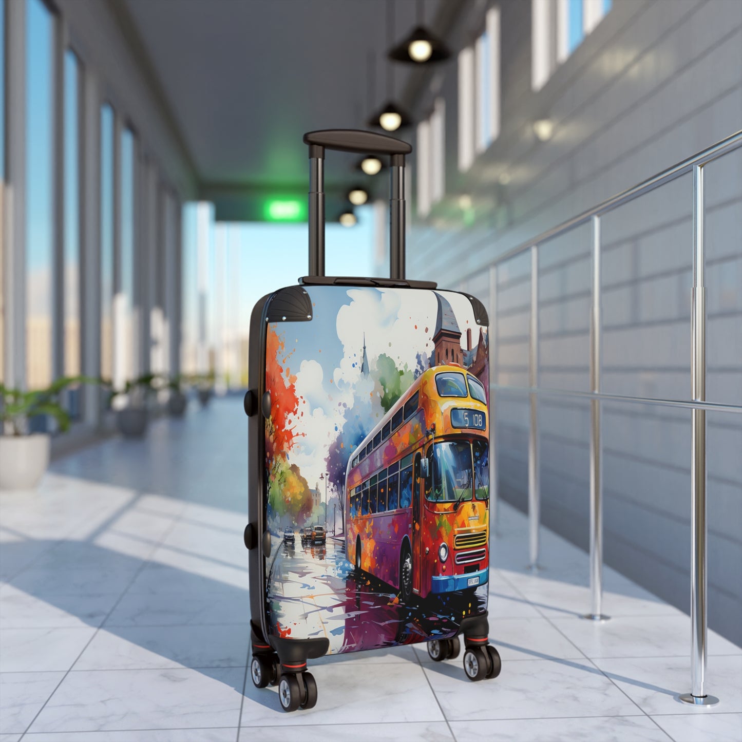 Double-Decker Adventure Luggage | Urban Voyager Collection | Christmas vacation | Travel Luggage | Suitcase | Double-decker travel