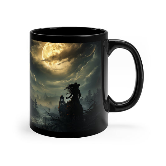 Halloween Witches #2 11oz Black Mug