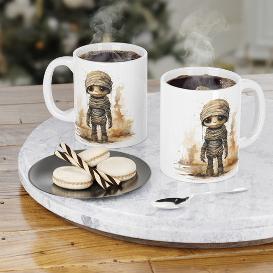 Cute Halloween Mummy #2 Ceramic Mugs (11oz\15oz\20oz)