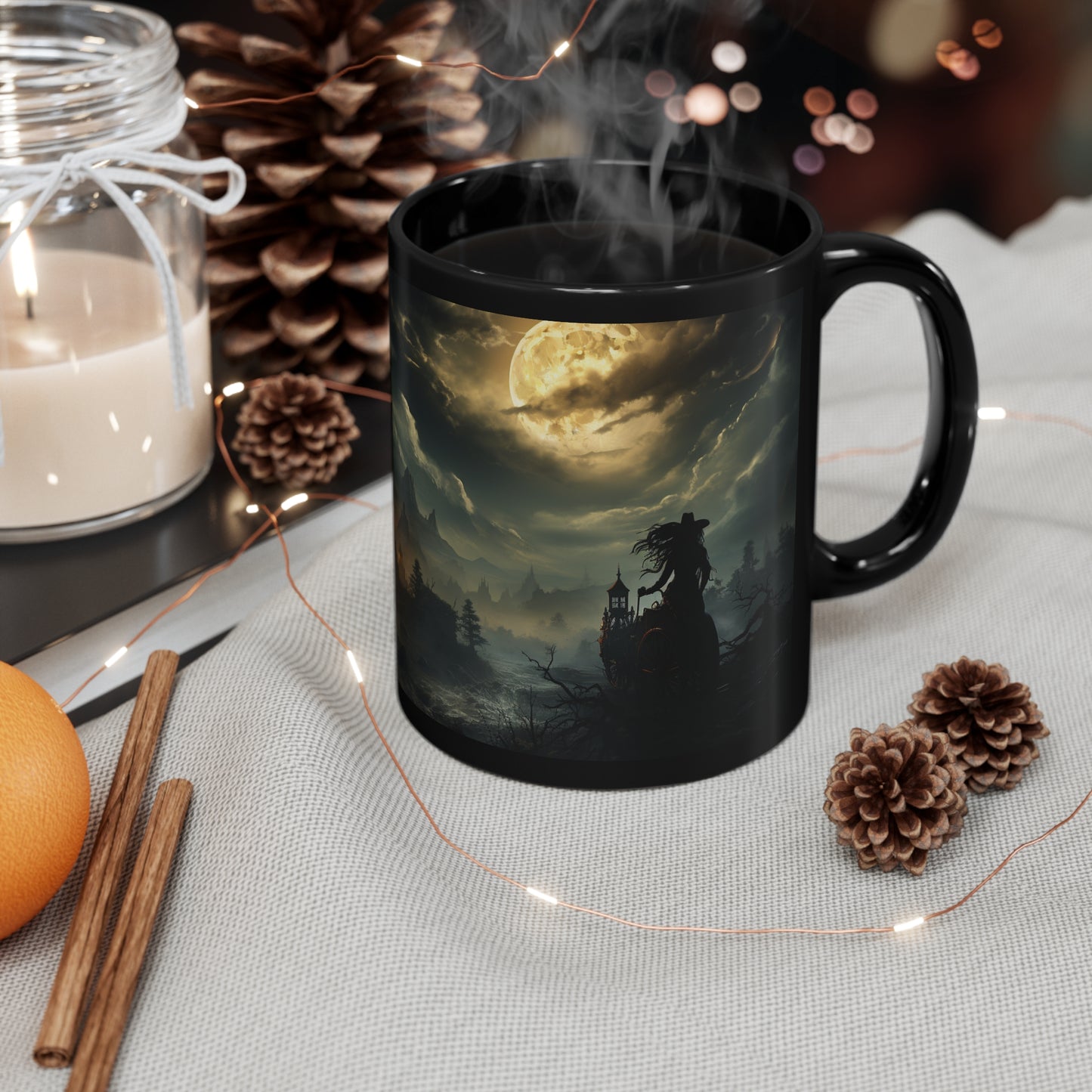 Halloween Witches #2 11oz Black Mug