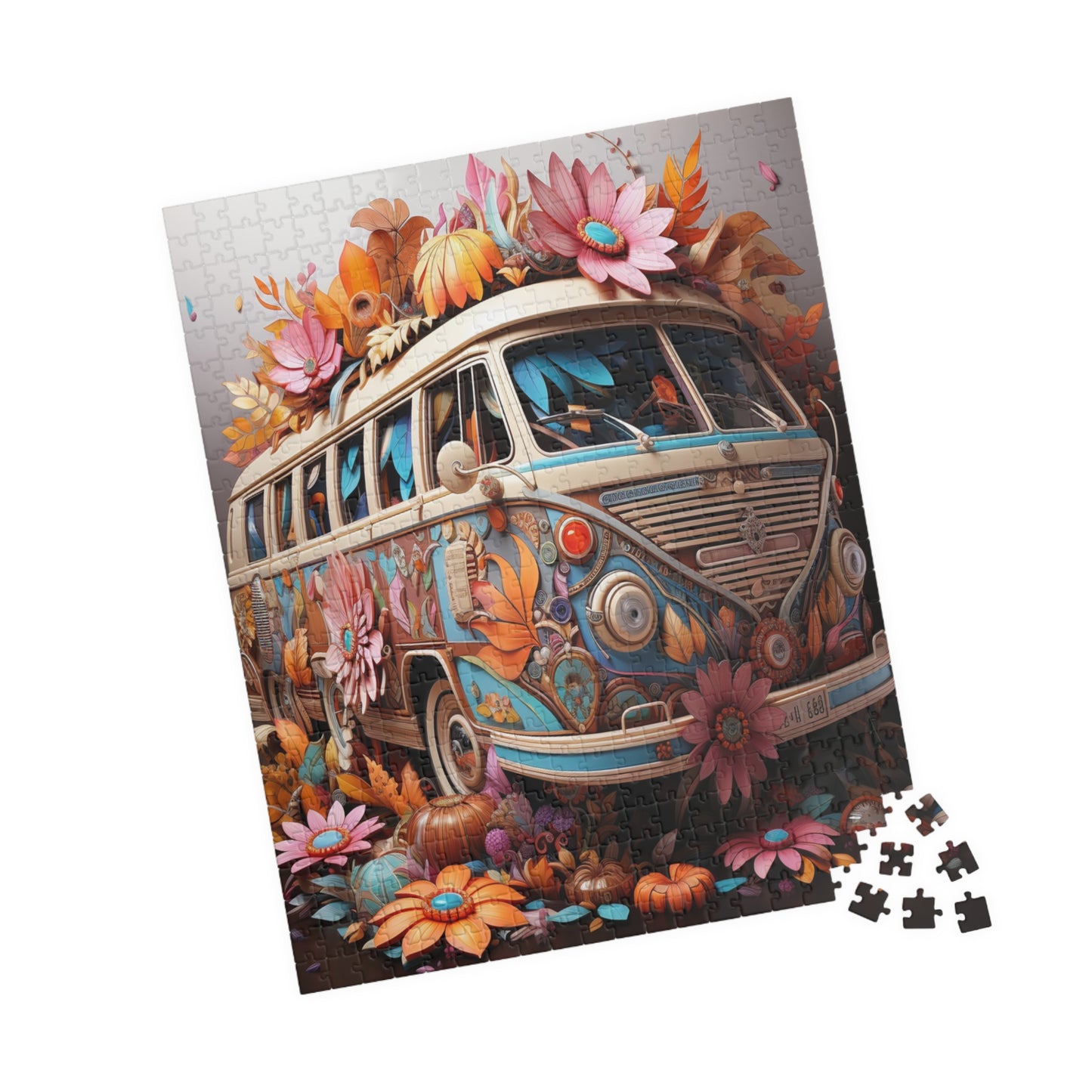 Groovy Wheels puzzle | Boho Jigsaw Collection | 500-piece Puzzle | Boho | jigsaw puzzle | games