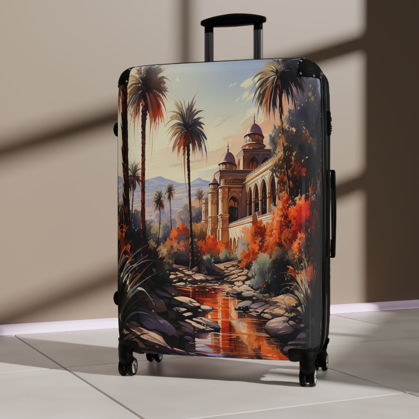 Egyptian Oasis Luggage | Egypt | Travel Luggage | Christmas vacation | Unique Christmas gift | Suitcase