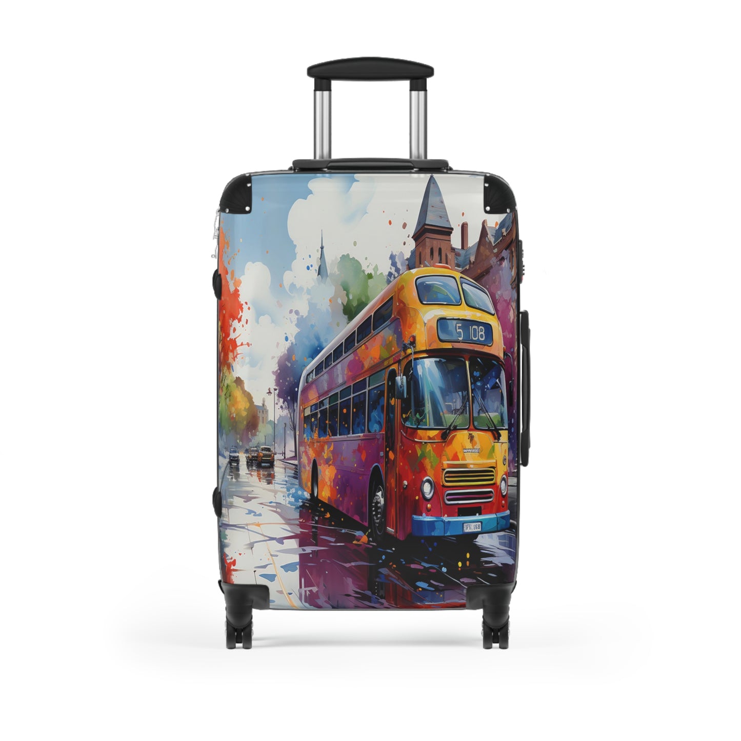 Double-Decker Adventure Luggage | Urban Voyager Collection | Christmas vacation | Travel Luggage | Suitcase | Double-decker travel